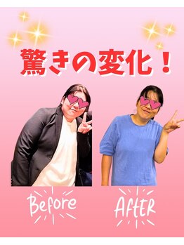 はぴねす整骨院/驚きの変化