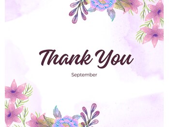 サクラ(Sakura)/9月もありがとうございました