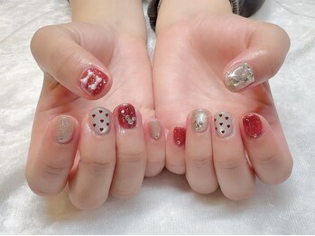 メゾン オーパス(maison opus)/仙台/クリスマス/冬ネイル