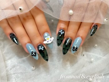 フロムネイルアンドアイラッシュ 神戸三宮(from nail&eyelash)/持ち込み長さだしパラジェル