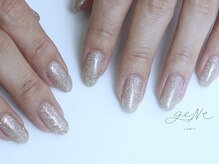 geNe 'n GRUS(ジーン アンド グルス)/ラメ／キラキラネイル/シンプル