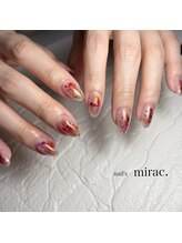 ネイルズミラク(nail's mirac.)/水彩ニュアンスネイル