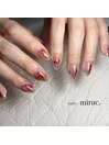 水彩ニュアンスネイル