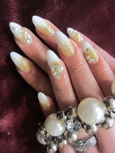 リングアリング(Ring a Ring)/シンプルホワイトグラデーション