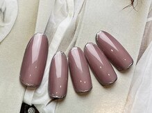 ネイルサロンフォーユー(for u)/囲みメタリック￥６９８０