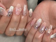 エムスリー(M3)/キラキラ春ネイル