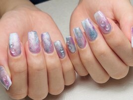 水滴ネイル　銀座フィルイン