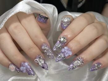 リンネイル 新大久保店(Rin Nail)/#待ち込みデザインOK　#付け放題