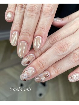 カエラ(Caela)/マグネット×インクネイル