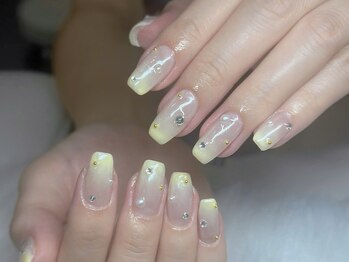 ネイルズバー 新宿店(Nails Bar)/レモングラデネイル