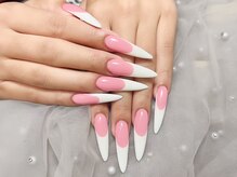ラッキーネイル(Lucky Nail)/150分10本フレンチネイル