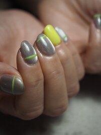 大人かわいい定額ネイル