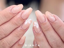 ビアンカ ネイルサロン 大宮店(Bianca)の雰囲気（大人っぽいシンプルなデザインで指先から上品に♪）