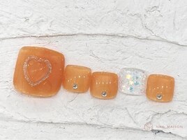 うるうるオレンジハート¥9000