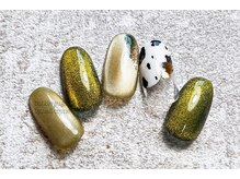 バブル シュガー バイ ネイルクローネ(bublle sugar by.nail crone)/オータムネイル