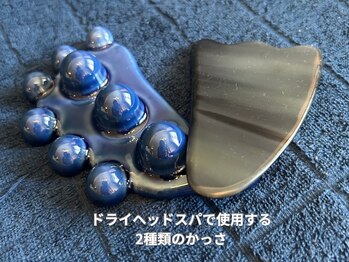 リブリース(RE:Bliss)/ドライヘッドスパで使用のかっさ