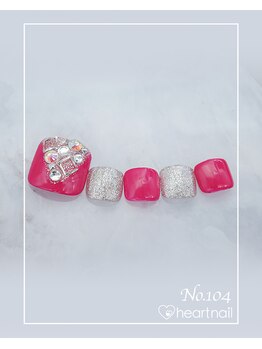はあとねいる 王子店/フットネイル：No.104