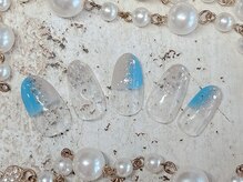 パッチリオメメ 海老名店(Patchiri Omeme)/塗りかけネイル¥3980