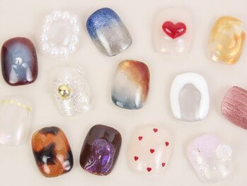 NAIL SALON -PREMA-の写真/【江北駅徒歩3分】定額ネイルでお得に可愛くなれる♪クーポンも多数ご用意!新規オフ無料☆ぜひお試しを!