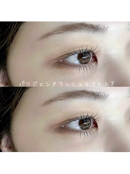She's lash 渋谷店【パリジェンヌ/まつげパーマ/マツエク/眉毛/アイブロウ/パリエク】/パリジェンヌラッシュリフト上下