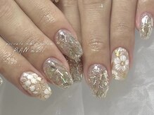 ランネイル 名古屋伏見(RANnail)/刺繍フラワーネイル