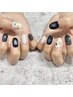 ◎120分◆時間内限る【ショート爪 hand】持込Design 担当スタッフ指名料込