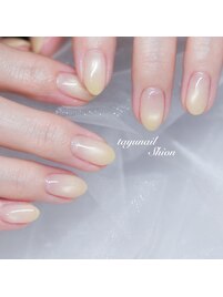 お持ち込みグラデーションネイル