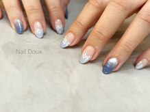 ネイル ドゥ 岡山駅前店(Nail Doux)/フレンチフラワー