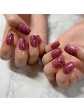 ブラン(blanc)/ピンクラメネイル