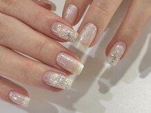 アイネイルズ 渋谷店(I nails)/【Karin.m】うるうるホワイト