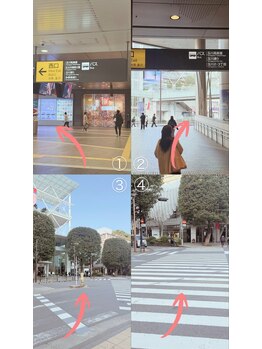 エステプリヴェモロッコ(ESTHE PRIVE MOROCCO)/アクセス : 1