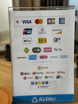 メゾン リノ 高輪(Maison Lino)/お支払いはAir Pay又は現金で♪