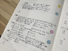 オーダーメイドで毎回メニューを作成します。