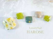 ラグジュアリーネイル ハローズ(HAROSE)/ミモザネイル