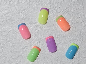 パステルネオンカラー