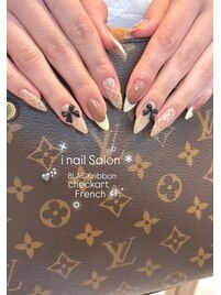 秋のフレンチネイル