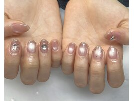 ちゅるかわハートネイル