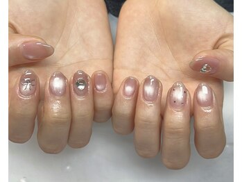 ちゅるかわハートネイル