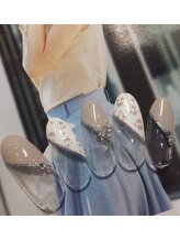 ネイルサロン リリオ(Nail Salon Ririo)/斜めレオパード