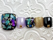 タフィーネイル(Taffy Nail)/フット グランドデザイン 6990円