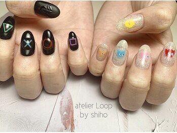 アトリエループ(atelier Loop by shiho)/ゲームネイル