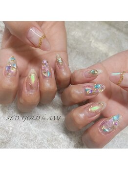 ネイルサロン ステイゴールド(STAY GOLD)/アミ施術お客様ネイル