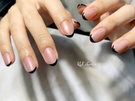 オーロラベース☆黒スキニー