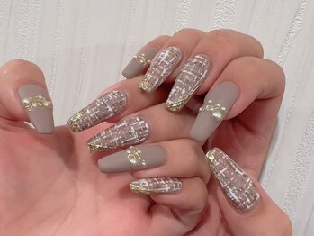 ネイルデザイン チョコレート(Nail design Chocolate)/オフ込みスカルプ15400円コース