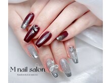 Mネイル/ミラーフレンチ