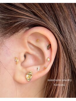 リジョイスヘア エン(REJOICE hair EN)/ayuri 〈耳ツボジュエリー〉