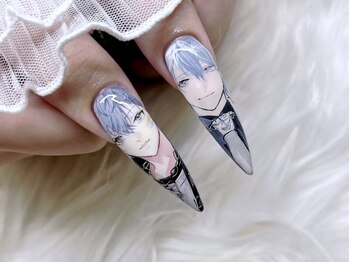 ネイル アリーズ セカンド(nail Allies 2nd)/痛ネイル 手書き 推しネイル