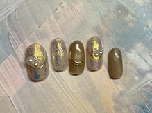 キャンアイドレッシー 三鷹ネイルサロン/ミラーニュアンス【定額Ｂ】