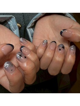 ベース有×フレンチ・グラデ