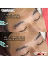 ルアン 六本木店/メンズ美眉毛スタイリング